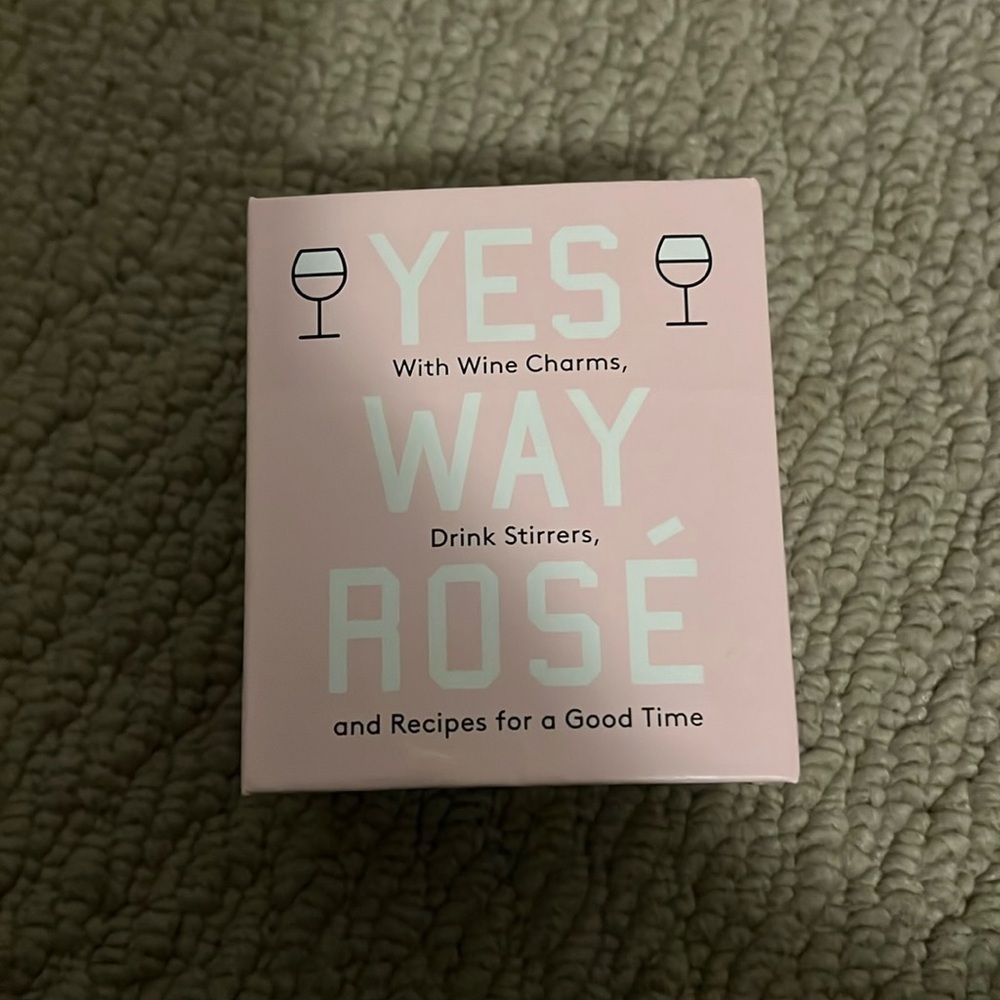Wine charms yes way rose